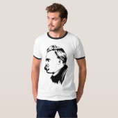 Frederich Nietzsche Portrait T-shirt (Voorkant volledig)