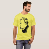 Frederich Nietzsche Portrait T-shirt (Voorkant volledig)