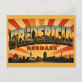 Fredericia Denemarken Soldaat Briefkaart
