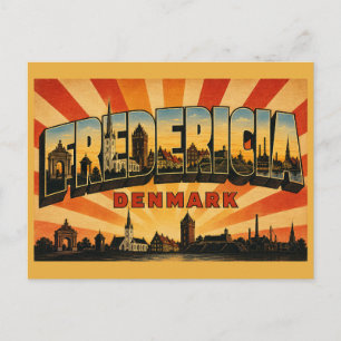 Fredericia Denemarken Soldaat Briefkaart