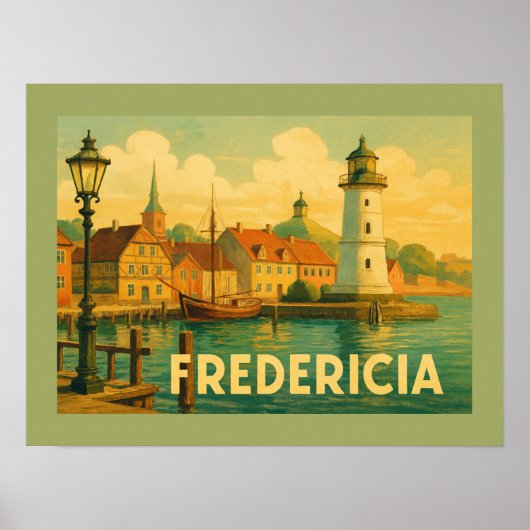 Fredericia Denemarken Soldaat Poster (Voorkant)