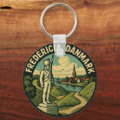 Fredericia Denemarken Soldaat Sleutelhanger (Achterkant)