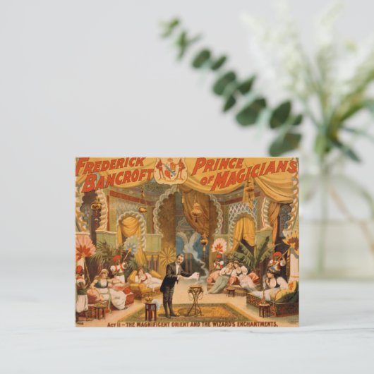 Frederick Bancroft Briefkaart (Staand voorkant)