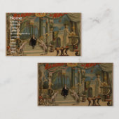Frederick Bancroft, 'Het Magicische Paleis' Visitekaartje (Voorkant / Achterkant)