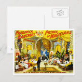  Frederick Bancroft Prince of Magicians Briefkaart (Voorkant / Achterkant)