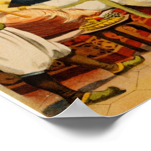 Frederick Bancroft prins der goochelaars Poster (Hoek)