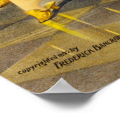 Frederick Bancroft prins der goochelaars Poster (Hoek)