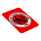 Frederick County seal Magneet (Rechterzijde)