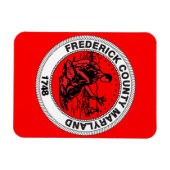Frederick County seal Magneet (Horizontaal)