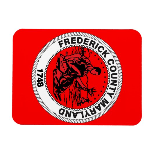 Frederick County seal Magneet (Horizontaal)