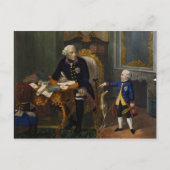 Frederick de Grote en zijn neefje Briefkaart (Voorkant)
