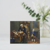 Frederick de Grote en zijn neefje Briefkaart (Staand voorkant)