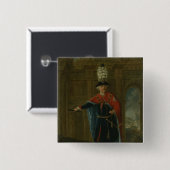 Frederick de Grote gekleed in het kostuum Vierkante Button 5,1 Cm (Voorkant /achterkant)