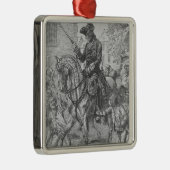 Frederick de Grote van Pruisen Metalen Ornament (Rechts)