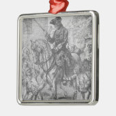 Frederick de Grote van Pruisen Metalen Ornament (Links)