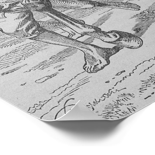 Frederick de Grote van Pruisen Poster (Hoek)