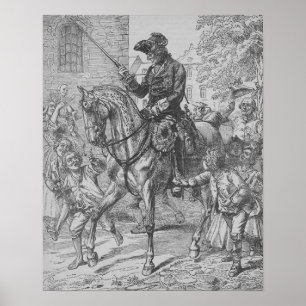 Frederick de Grote van Pruisen Poster