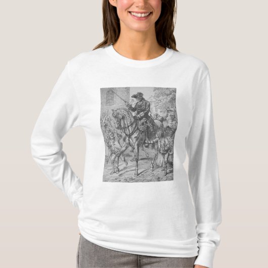 Frederick de Grote van Pruisen T-shirt (Voorkant)