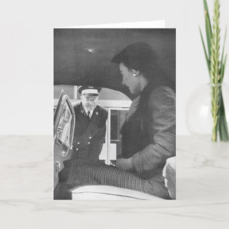 Frederick & de Portier van Nelson begroeten Klant Kaart