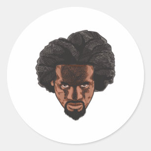 Frederick Dougl Dag Zwarte Geschiedenis Maand Afsc Ronde Sticker