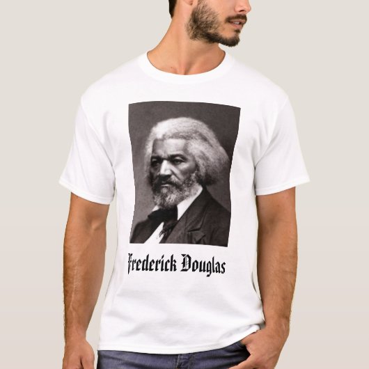 Frederick Douglas - Gepersonaliseerd T-shirt (Voorkant)