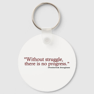 Frederick Douglas Quote Sleutelhanger