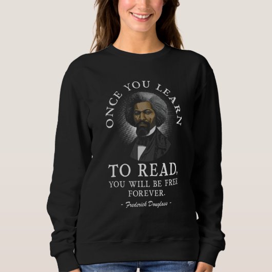 Frederick Douglass African American Black History Trui (Voorkant)