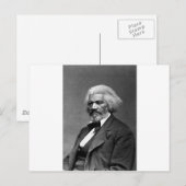 Frederick Douglass Briefkaart (Voorkant / Achterkant)
