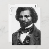Frederick Douglass Briefkaart (Voorkant / Achterkant)