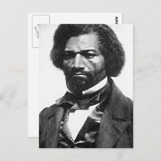 Frederick Douglass Briefkaart (Voorkant / Achterkant)