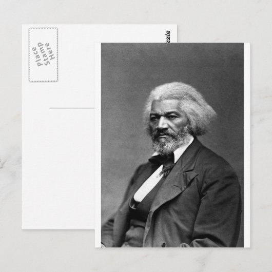 Frederick Douglass Briefkaart (Voorkant / Achterkant)