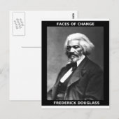 Frederick Douglass Briefkaart (Voorkant / Achterkant)