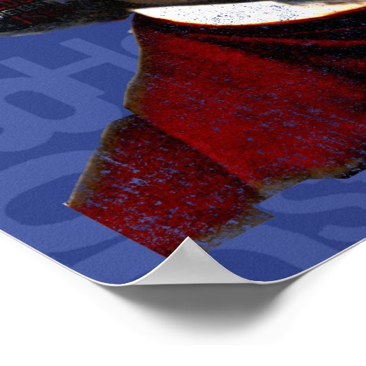 Frederick Douglass c1860s, Juneteenth Word Cloud Poster (Hoek)