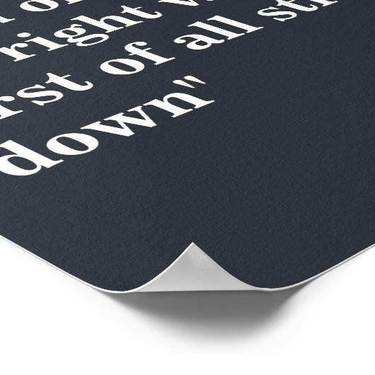 Frederick Douglass citaat over de vrijheid van men Poster (Hoek)