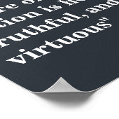 Frederick Douglass citaat over het leven van de na Poster (Hoek)