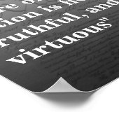 Frederick Douglass citaat over het leven van de na Poster (Hoek)