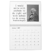 Frederick Douglass citeert Kalender (Jan 2027)