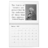 Frederick Douglass citeert Kalender (Feb 2027)