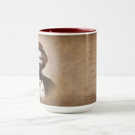 Frederick Douglass citeren Mok "Rebellion" (Midden)