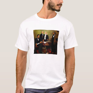 Frederick Douglass die op President Lincoln appell T-shirt