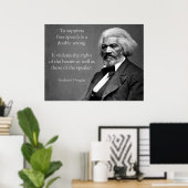 Frederick Douglass Free Speech Poster (Thuiskantoor)