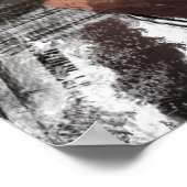 Frederick Douglass Gold Waterverf Painting Poster (Hoek)