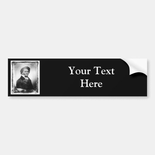 Frederick Douglass Portrait ~ 1847 Bumpersticker (Voorkant)
