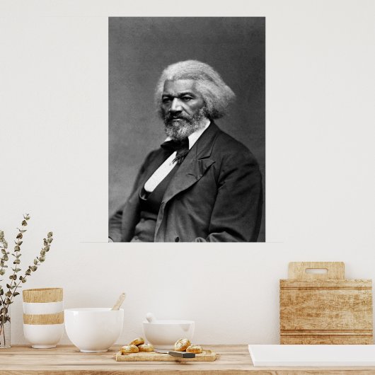 Frederick Douglass Portret van George K. Warren Poster (Keuken)