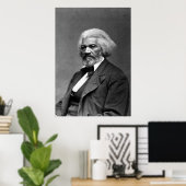 Frederick Douglass Portret van George K. Warren Poster (Thuiskantoor)
