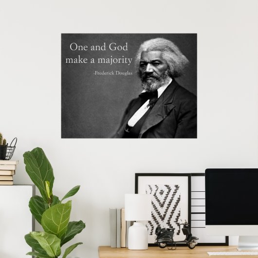 Frederick Douglass Poster (Thuiskantoor)