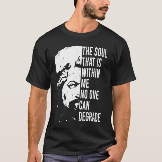 Frederick Douglass Quote Apparel, Black History Mo T-shirt (Voorkant)
