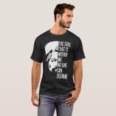 Frederick Douglass Quote Apparel, Black History Mo T-shirt (Voorkant volledig)