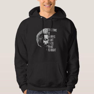 Frederick Douglass Quote Apparel Black History Mon Hoodie