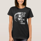 Frederick Douglass Quote Apparel Black History Mon T-shirt (Voorkant)